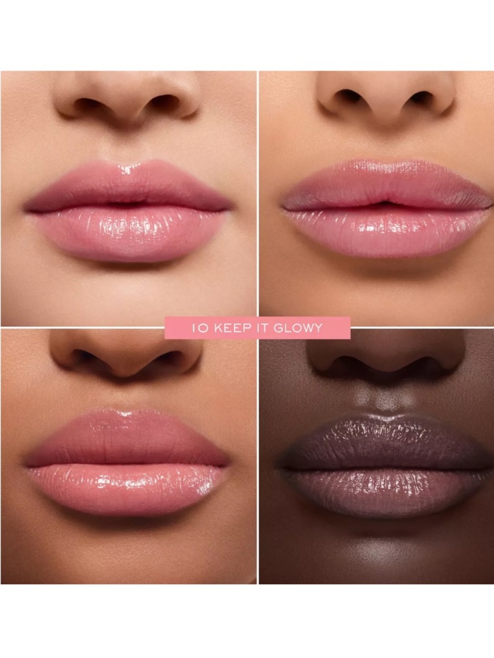 Lip Idôle Squalane-12 Butterglow Hydrating Lip Balm: Keep It Glowy (Sheer Pink)